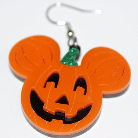 Disney Jack-o-Lantern Halloween pumpkin earrings - Picture 8 of 12